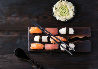 Set of sushi