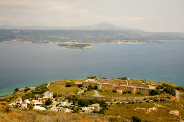 View from the Island Crete, Greece