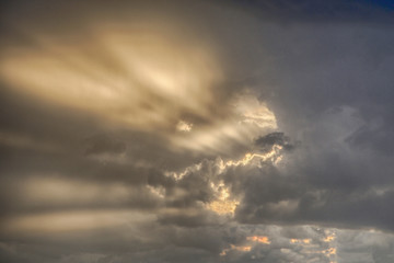 Obraz premium Wolkenlicht