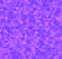 Obraz premium Texture consisting of blue gradient triangles.Abstract vector background.Template for your design.