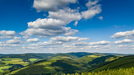 Sauerland von Oben