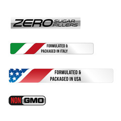 Obraz premium badge vari