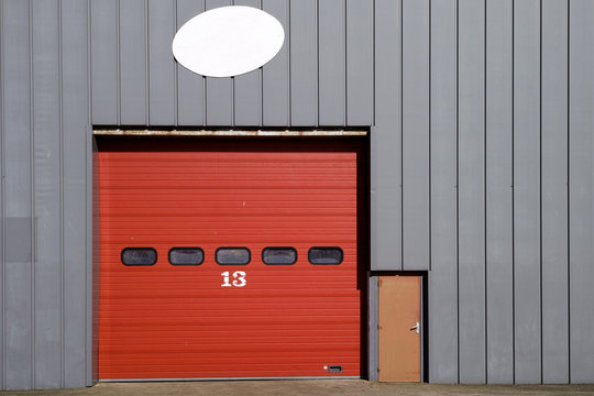 Small and colorful business warehouse