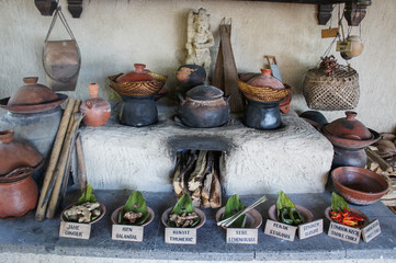 Balinese seasonings for cooking traditional meals