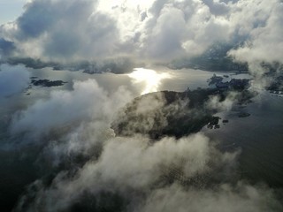 Norwegen aus der Vogelperspektive