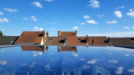 Fototapeta premium window reflection