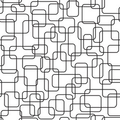 Seamless pattern of overlapping rectangles. Appropriate for textile, packing materials, website backgrounds. 