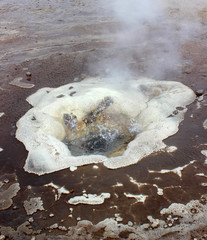 Icelandic geothermal activity
