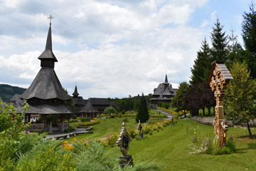 Fototapeta na wymiar Maramures Wooden Church Romania Europe
