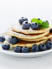 Blueberry buttermilk pancakes