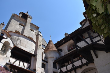 Fototapeta na wymiar Castle Bran Dracula Transylvania Romania Europe