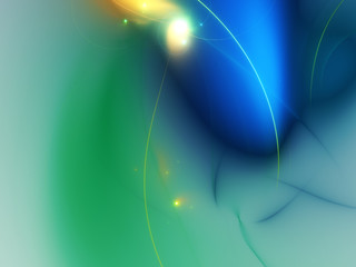 Abstract fractal background