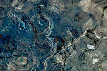 Harmonic abstract colorful background. Beautiful stylish texture harmonized in a blue-gray-silver color shade.