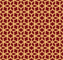 Аbstract pattern of floral elements. Seamless vector background.