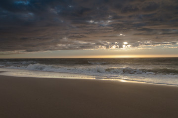 Wellengang, Strand Oostkapelle, Zeeland, NL