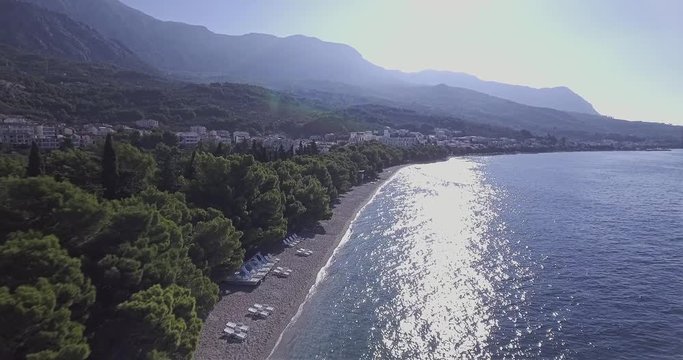 Tucepi aerial view