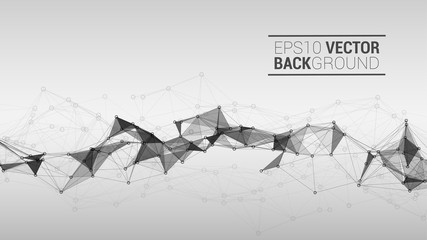 triangle mosaic vector background design