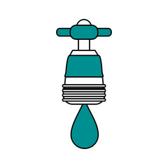 Fototapeta premium faucet icon image