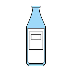 bottle with blank laber icon image