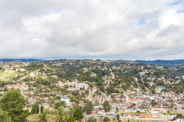 Obraz premium Campos do Jordao, Brazil. View from Elephant's hill