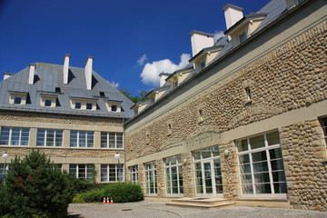 Zamek Prezydenta Rzeczypospolitej Polskiej w Wiśle (Polska, województwo śląskie) z 1930 roku.