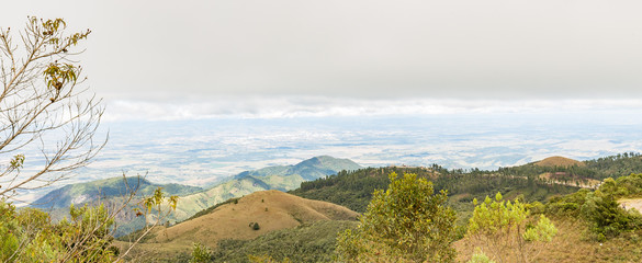 Campos do Jordao, Brazil. View from Itapeva Peak