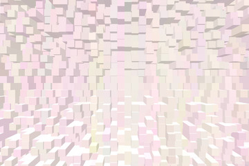 holographic holo squares buildings lights shadows abstract