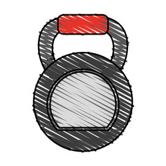 kettlebell exercise equipment icon image