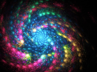 Abstract fractal background