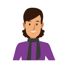 business man portrait manager employee or entrepreneur person