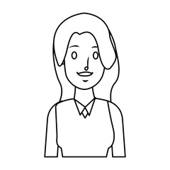portrait woman character employee work person