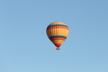 Hot Air Balloon Over Goreme Town