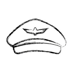 airline pilots hat aviator cap with insignia