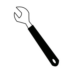 wrench tool repair instrument maintenance icon
