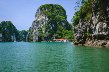 Obraz premium Floating Village