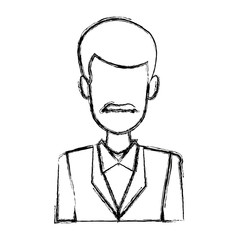 business man suit portrait manager employee or entrepreneur person