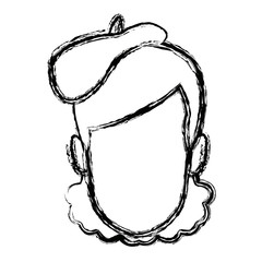 man artistic beret hat clothing face person character