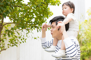 Obraz premium portrait of asian family lifestyle image