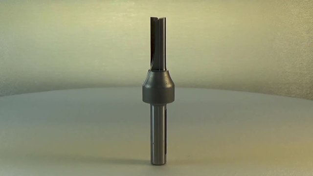 Milling cutter and router bit. Solid carbide str bit.