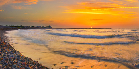Morning sea, Valencia, Spain