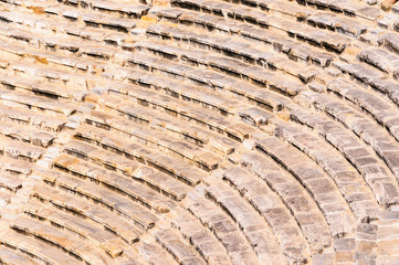 Roman ampitheatre at Hieropolis, Pamakkule, Turkey