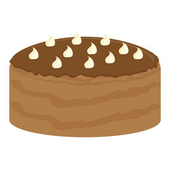 Isolated cake icon