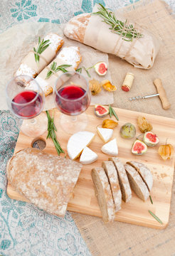 Romantic picnic