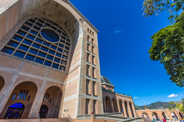Fototapeta premium Basilica of the National shrine of our lady of Aparecida in Brazil