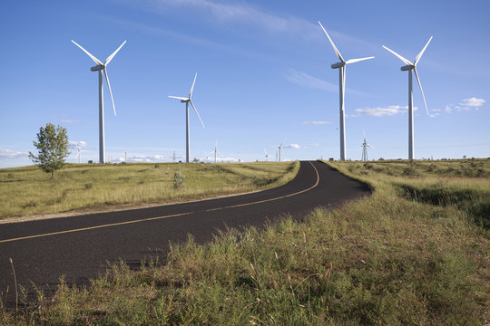 Environmentally friendly power generation wind power turbines