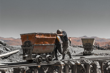 Mineros de la Montaña Roja (Cerro Rico)