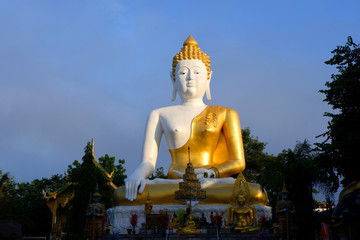 Buddha image in Chiangmai, Thailand.