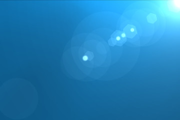 sunburst with Lens flare light over black background. Easy to add overlay or screen filter over photo