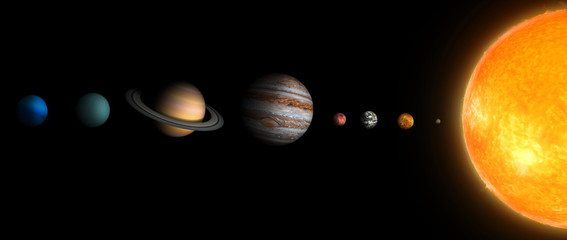 solar system  3В