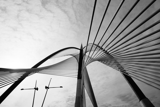 Fototapeta Modern Bridge Architecture 